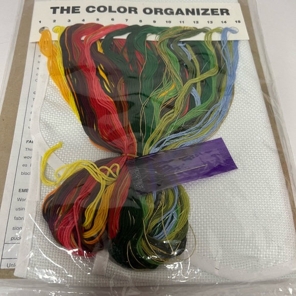 Needle Treasures Counted Cross Stitch Kit Candleglow Table Runner 13" x 44" New - Picture 5 of 9